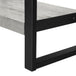 I 2857 Accent Table - Grey Reclaimed Wood-Look / Black Metal - Furniture Depot (7881103081720)