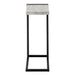 I 2858 Accent Table - Grey Reclaimed Wood-Look / Black Metal - Furniture Depot