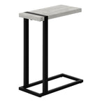 I 2858 Accent Table - Grey Reclaimed Wood-Look / Black Metal - Furniture Depot