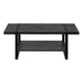 I 2860 Coffee Table - Black Reclaimed Wood-Look / Black Metal - Furniture Depot (7881103311096)