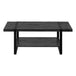 I 2860 Coffee Table - Black Reclaimed Wood-Look / Black Metal - Furniture Depot (7881103311096)