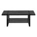 I 2860 Coffee Table - Black Reclaimed Wood-Look / Black Metal - Furniture Depot (7881103311096)