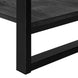 I 2860 Coffee Table - Black Reclaimed Wood-Look / Black Metal - Furniture Depot (7881103311096)