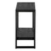 I 2862 Accent Table - Black Reclaimed Wood-Look / Black Metal - Furniture Depot (7881103704312)