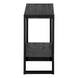 I 2862 Accent Table - Black Reclaimed Wood-Look / Black Metal - Furniture Depot (7881103704312)