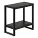 I 2862 Accent Table - Black Reclaimed Wood-Look / Black Metal - Furniture Depot (7881103704312)