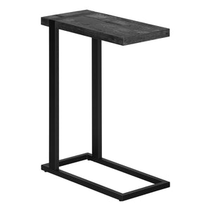 I 2863 Accent Table - Black Reclaimed Wood-Look / Black Metal - Furniture Depot (7881103900920)