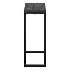 I 2863 Accent Table - Black Reclaimed Wood-Look / Black Metal - Furniture Depot (7881103900920)