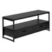 I 2870 Tv Stand - 48"L / Black / Black Metal - Furniture Depot