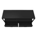 I 2870 Tv Stand - 48"L / Black / Black Metal - Furniture Depot