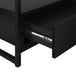 I 2870 Tv Stand - 48"L / Black / Black Metal - Furniture Depot