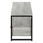 I 2871 Tv Stand - 48"L / Grey / Black Metal - Furniture Depot (7881104359672)