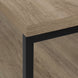 I 2872 Tv Stand - 48"L / Dark Taupe / Black Metal - Furniture Depot (7881104523512)