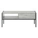 I 2875 Tv Stand - 48"L / Grey / Black Metal - Furniture Depot (7881104851192)