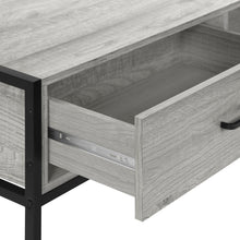 Load image into Gallery viewer, I 2875 Tv Stand - 48&quot;L / Grey / Black Metal - Furniture Depot (7881104851192)