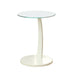 I 3017 Accent Table - White Bentwood With Tempered Glass - Furniture Depot (7881105735928)