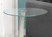 I 3017 Accent Table - White Bentwood With Tempered Glass - Furniture Depot (7881105735928)