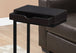 I 3069 Accent Table - Espresso / Black Metal With A Drawer - Furniture Depot (7881108586744)