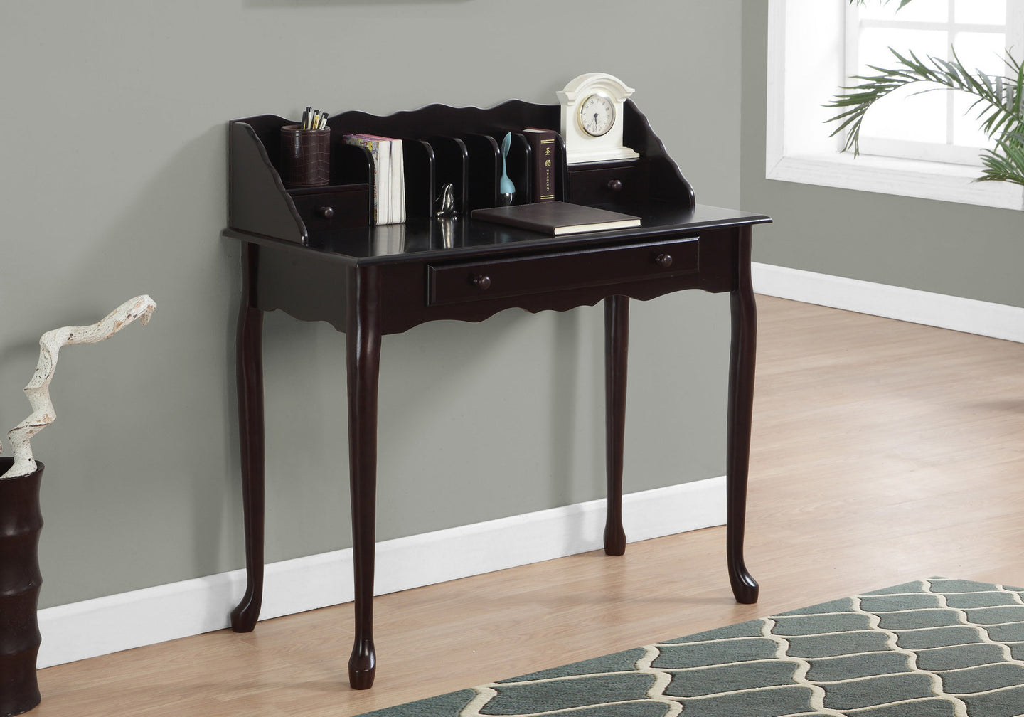 I 3100 Computer Desk - 36"L / Dark Cherry Traditional - Furniture Depot (7881109635320)