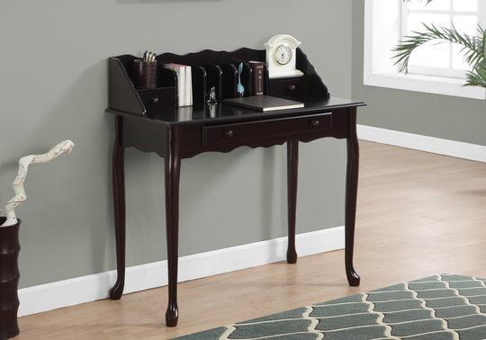 I 3100 Computer Desk - 36"L / Dark Cherry Traditional - Furniture Depot (7881109635320)