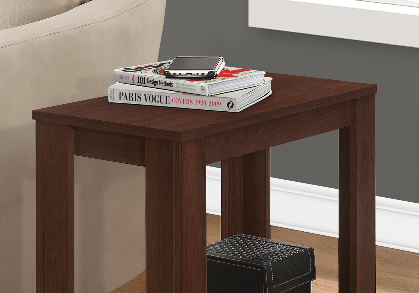 I 3148 Accent Table - Cherry - Furniture Depot (7881110880504)