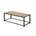 I 3160 Coffee Table - Terracotta Tile Top / Hammered Brown - Furniture Depot (7881111011576)