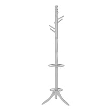 Load image into Gallery viewer, I 3178 Coat Rack - 71&quot;H / Grey With An Umbrella Holder - Furniture Depot