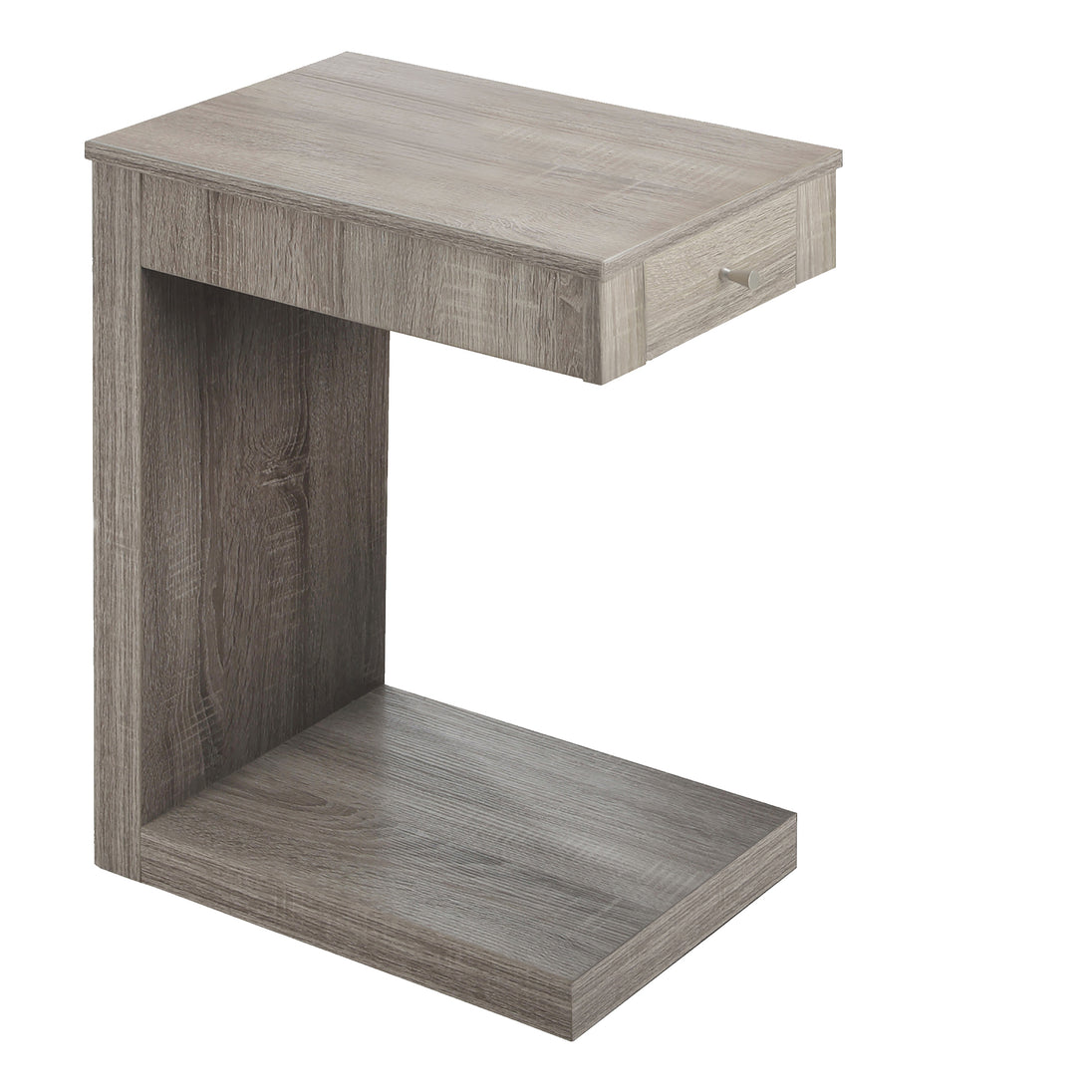 I 3191 Accent Table - Dark Taupe With A Drawer - Furniture Depot (7881111568632)