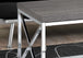 I 3225 Coffee Table - Grey With Chrome Metal - Furniture Depot (7881111830776)