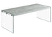 I 3230 Coffee Table - Grey Cement With Tempered Glass - Furniture Depot (7881111961848)