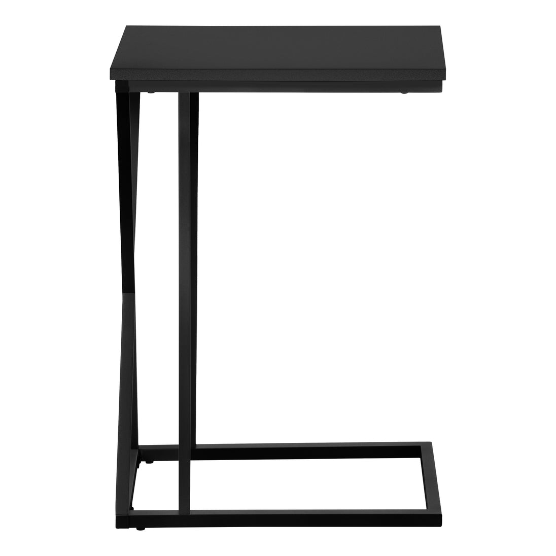 I 3247 Accent Table - 25"H / Black / Black Metal - Furniture Depot (7881112223992)