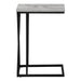 I 3248 Accent Table - 25"H / Grey / Black Metal - Furniture Depot (7881112256760)