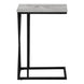 I 3248 Accent Table - 25"H / Grey / Black Metal - Furniture Depot (7881112256760)