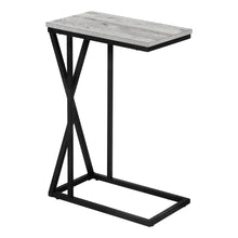 Load image into Gallery viewer, I 3248 Accent Table - 25&quot;H / Grey / Black Metal - Furniture Depot (7881112256760)