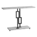 I 3267 Accent Table - 48"L / Grey Cement / Black Nickel Metal - Furniture Depot (7881112813816)