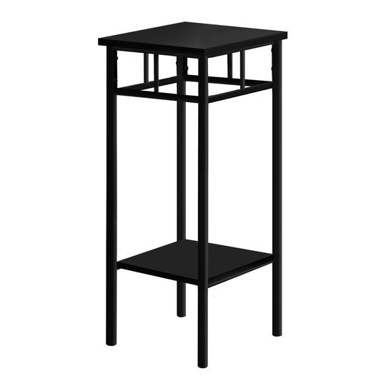 I 3278 Accent Table - 28"H / Black / Black Metal - Furniture Depot (7881112944888)