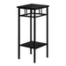 I 3278 Accent Table - 28"H / Black / Black Metal - Furniture Depot (7881112944888)