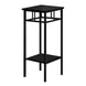 I 3278 Accent Table - 28"H / Black / Black Metal - Furniture Depot (7881112944888)