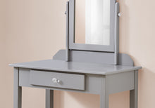 Load image into Gallery viewer, I 3327 Vanity - Grey / Mirror And Storage Drawer - Furniture Depot (7881113764088)