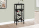 I 3347 Home Bar - 40"H / Black Metal Wine Bottle And Glass Rack - Furniture Depot (7881114124536)