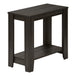 I 3388 Accent Table - 22"H / Brown Oak - Furniture Depot (7881114452216)