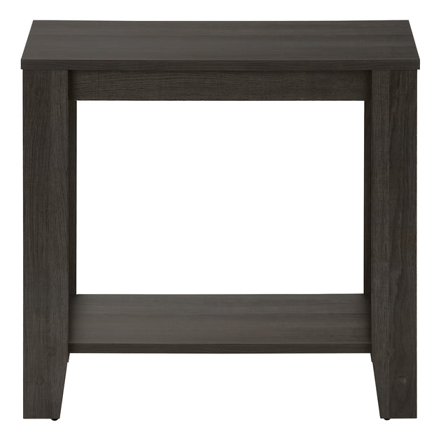 I 3388 Accent Table - 22"H / Brown Oak - Furniture Depot (7881114452216)