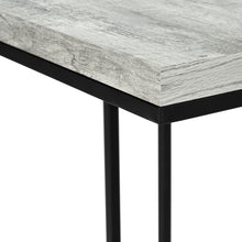 Load image into Gallery viewer, I 3404 Accent Table - Grey Reclaimed Wood-Look / Black Metal - Furniture Depot (7881114878200)