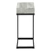 I 3407 Accent Table - Grey Reclaimed Wood-Look / Black / Drawer - Furniture Depot (7881114976504)