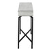 I 3454 Accent Table - 42"L / Grey Reclaimed Wood / Black Console - Furniture Depot