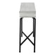 I 3454 Accent Table - 42"L / Grey Reclaimed Wood / Black Console - Furniture Depot