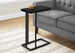 I 3467 Accent Table - 25"H / Black / Black Metal - Furniture Depot (7881116090616)