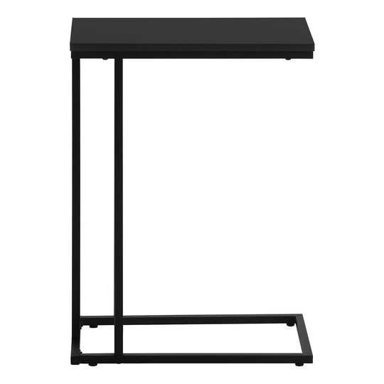 I 3467 Accent Table - 25"H / Black / Black Metal - Furniture Depot (7881116090616)