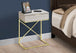 I 3473 Accent Table - 24"H / Beige Marble / Gold Metal - Furniture Depot (7881116221688)