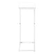 I 3478 Accent Table - 25"H /White / White Metal - Furniture Depot